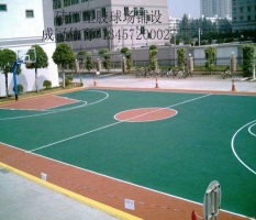 硅PU塑胶球场施工