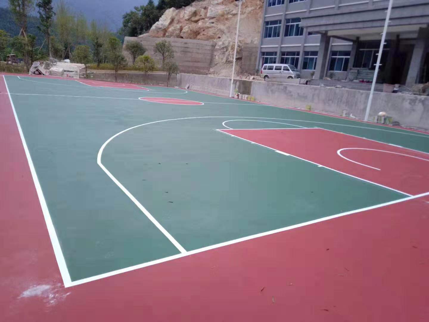 硅pu塑胶球场