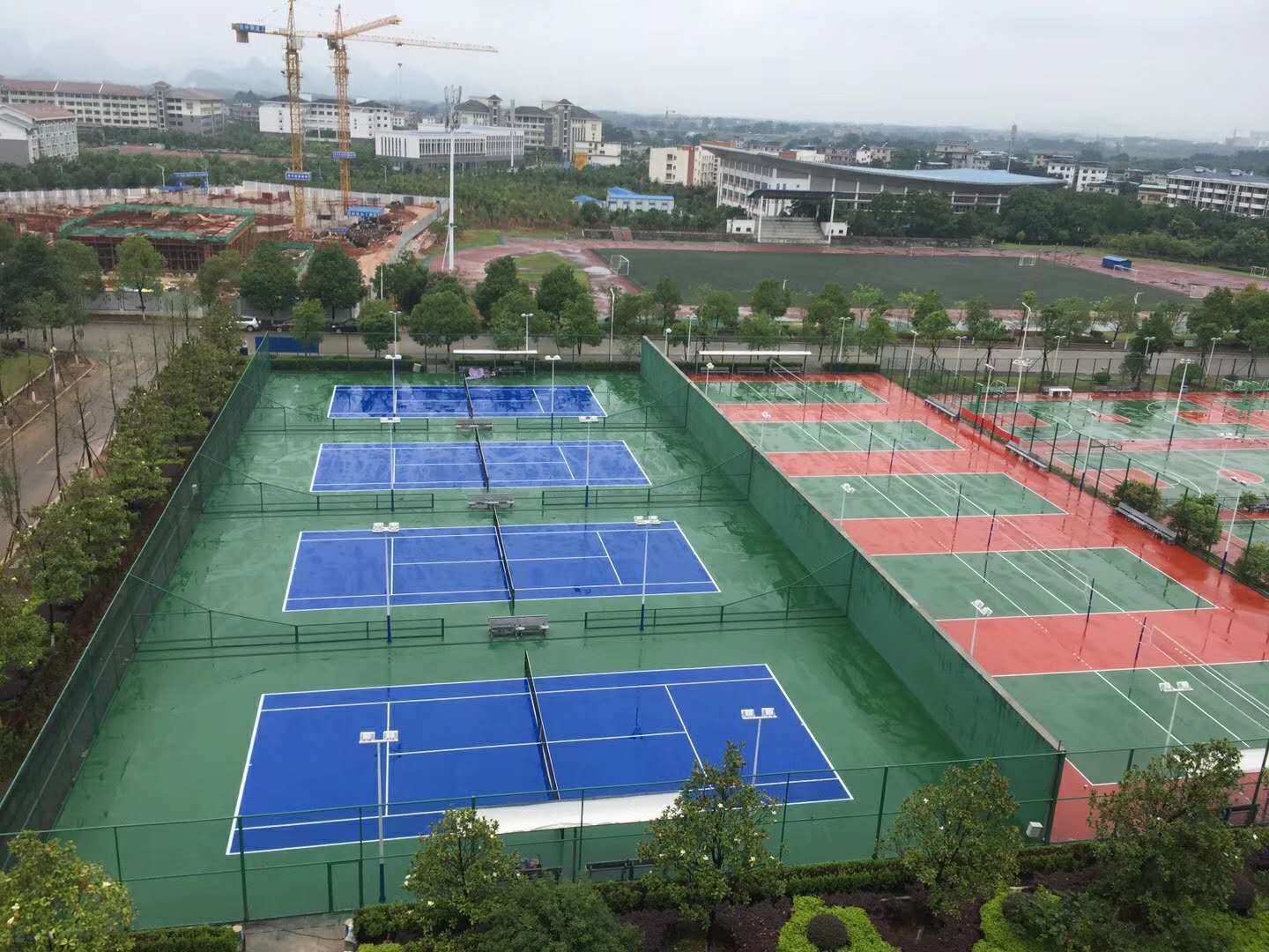 硅pu塑胶球场厂家 硅pu塑胶球场厂家