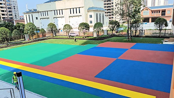 EPDM地坪施工