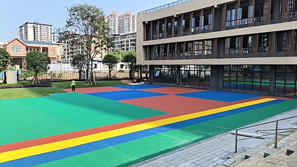 EPDM地坪施工