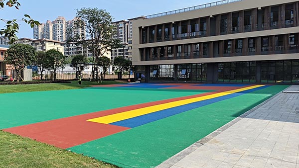 EPDM地坪施工
